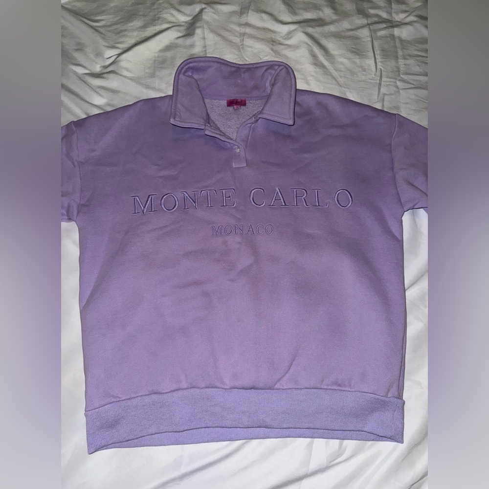 Miami Monte Carlo Purple Sweatshirt